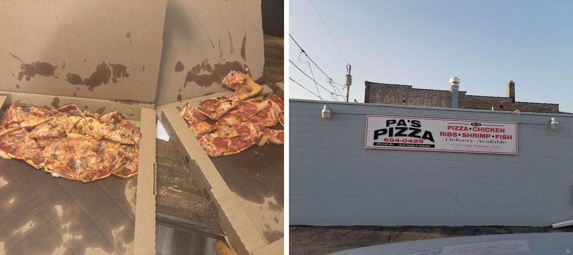 Pa's Pizzeria Menu